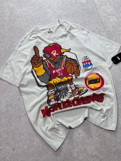 Vintage 1994 Houston Rockets NBA Finals Graphic Tee (L)