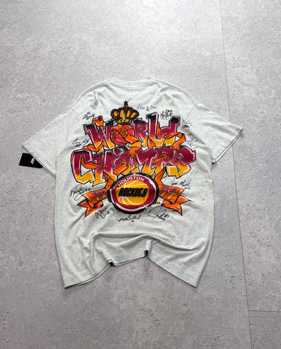 Vintage 1994 Houston Rockets NBA Finals Graphic Tee (L)
