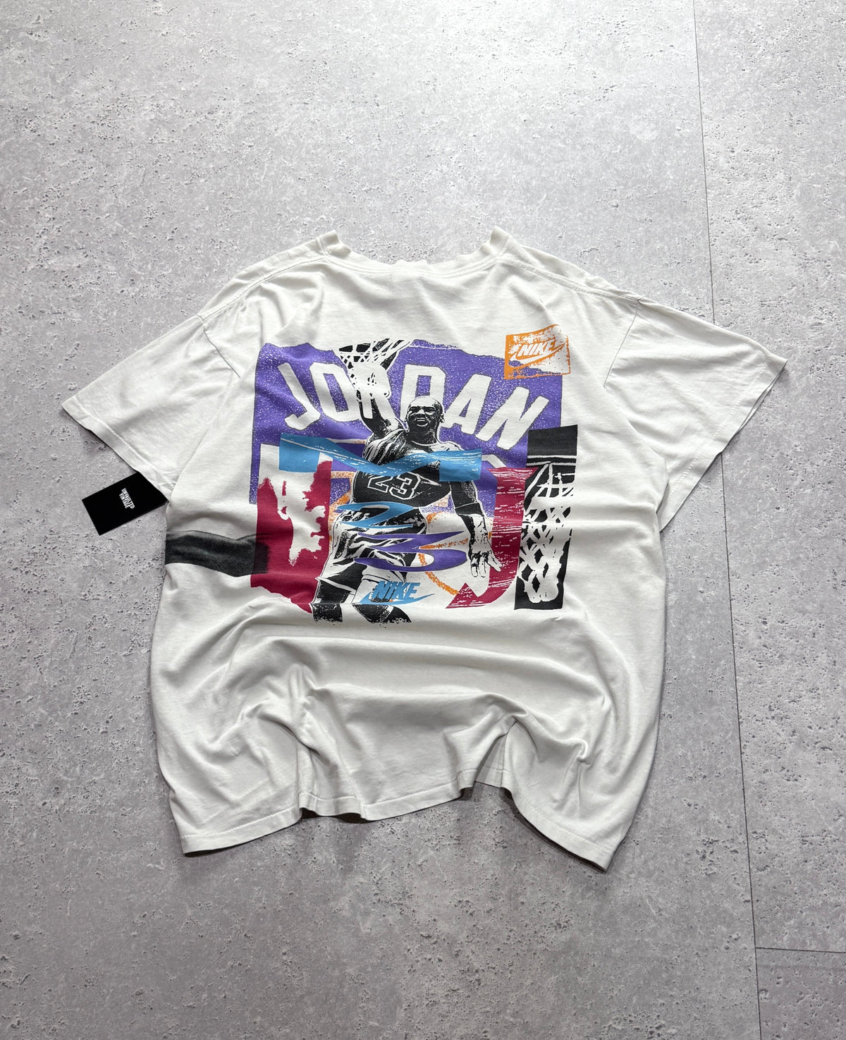 Vintage 90s Nike X Michael Jordan Wrap Around Tee (XL)