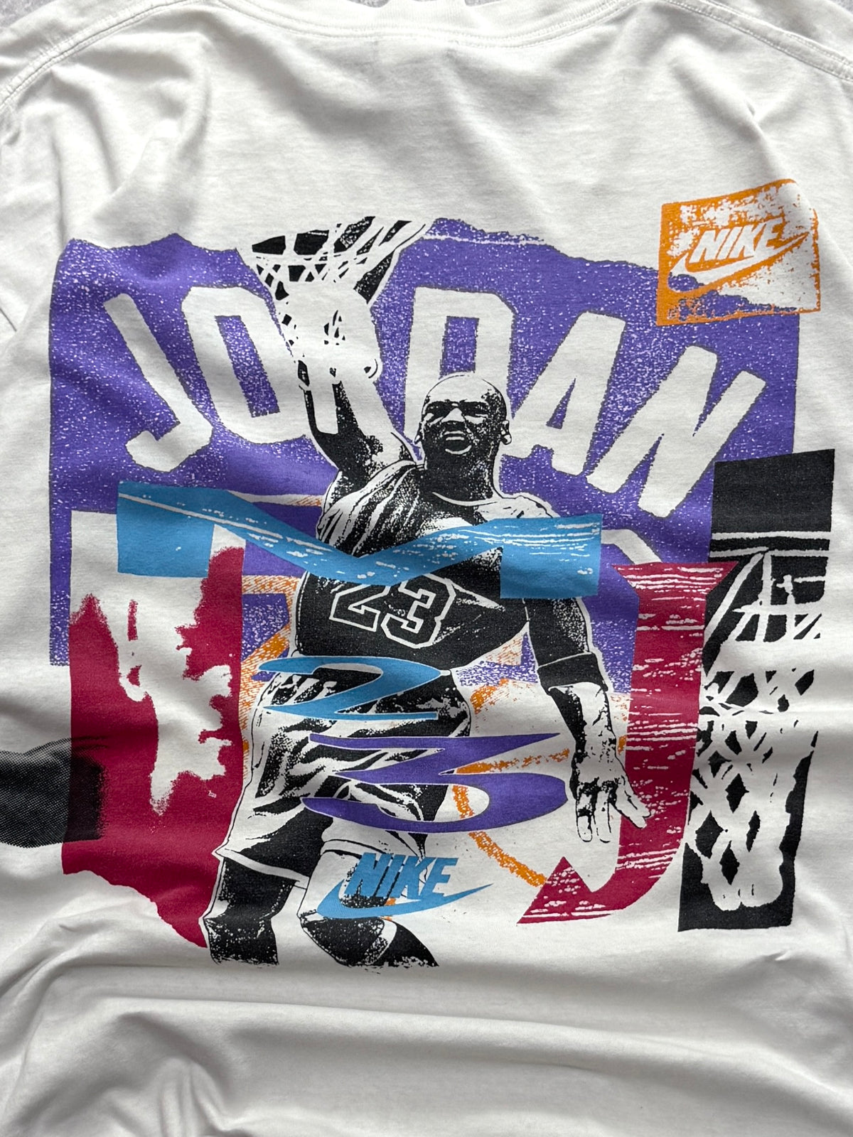 Vintage 90s Nike X Michael Jordan Wrap Around Tee (XL)