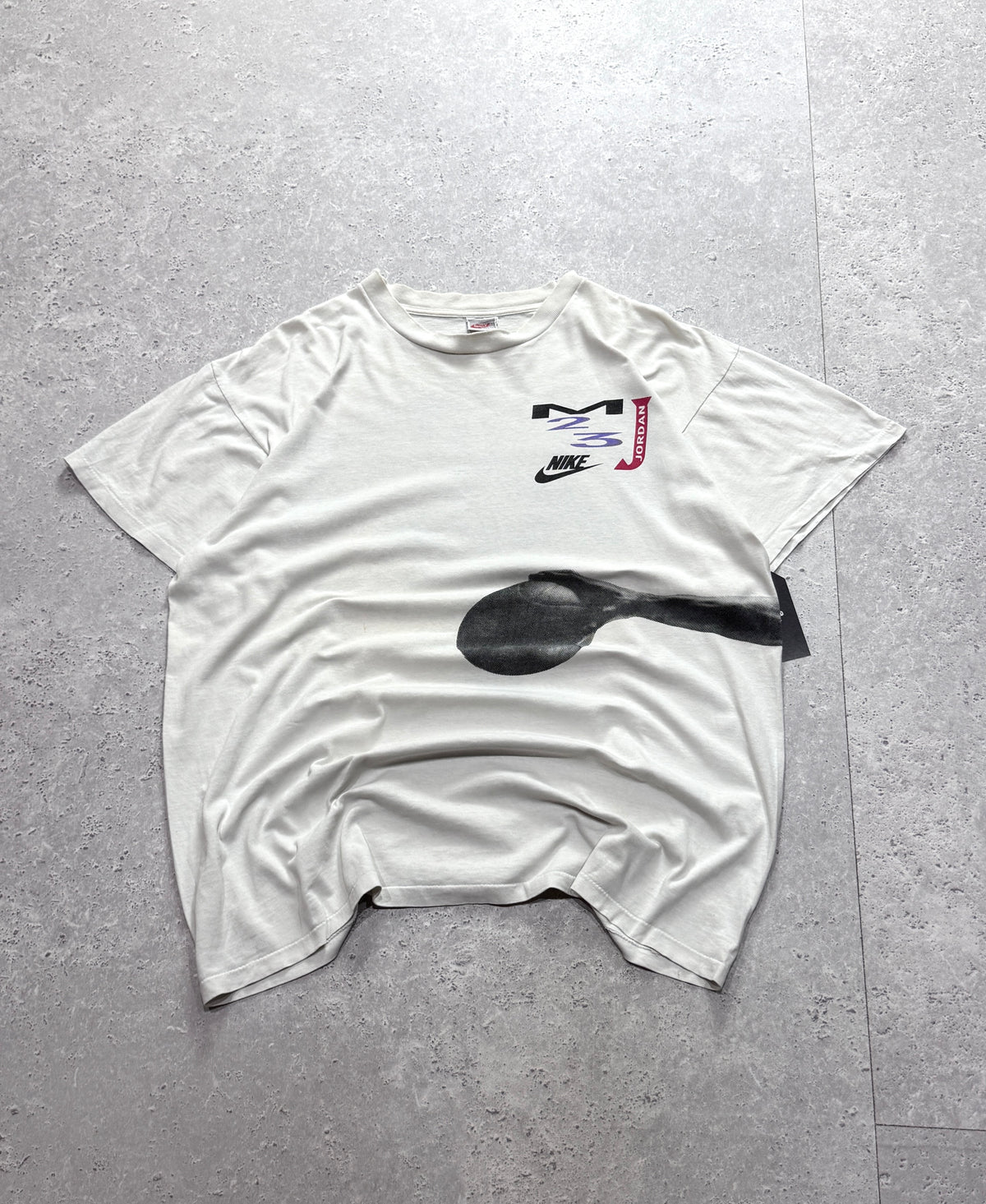 Vintage 90s Nike X Michael Jordan Wrap Around Tee (XL)