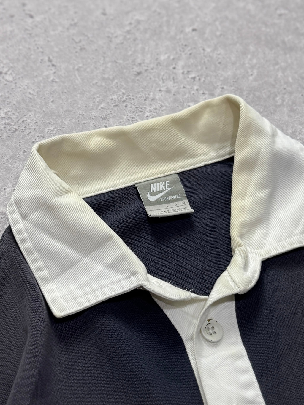 Vintage 2000s Nike Rugby Sweater (L)