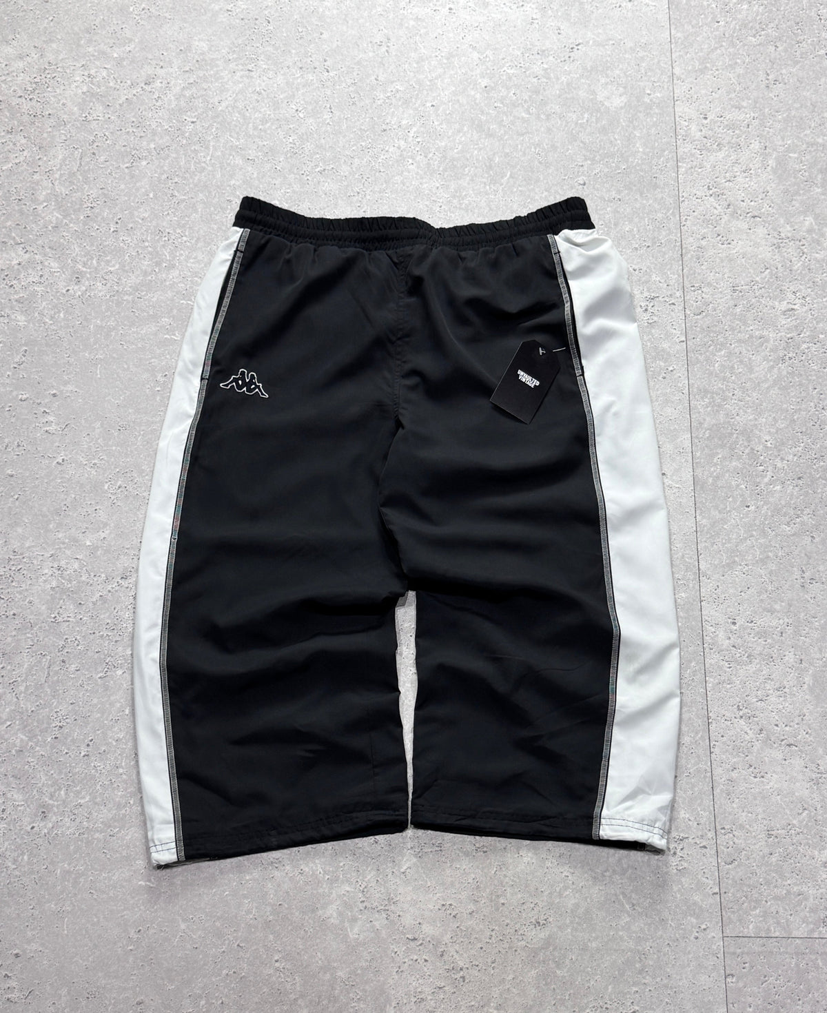 Vintage 2000s Kappa Adjustable 3/4 Track Shorts (M)