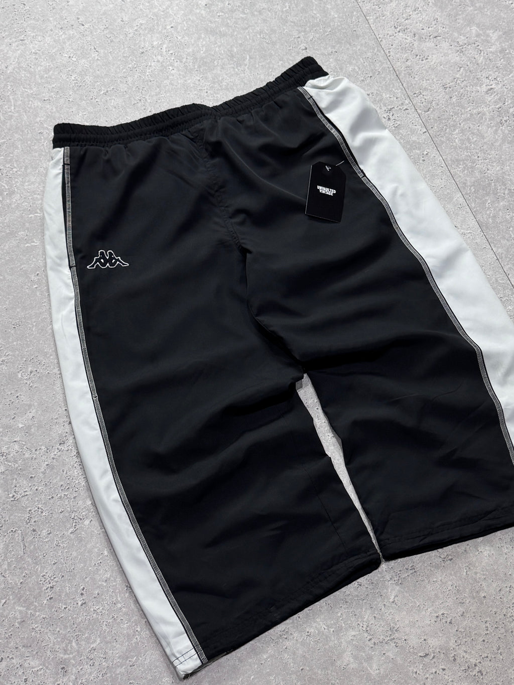 Vintage 2000s Kappa Adjustable 3/4 Track Shorts (M)