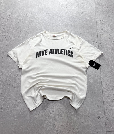 Vintage 90s Nike Athletics Spellout Tee (M)