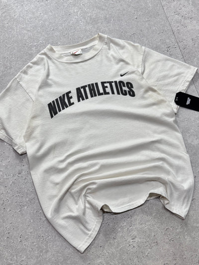 Vintage 90s Nike Athletics Spellout Tee (M)