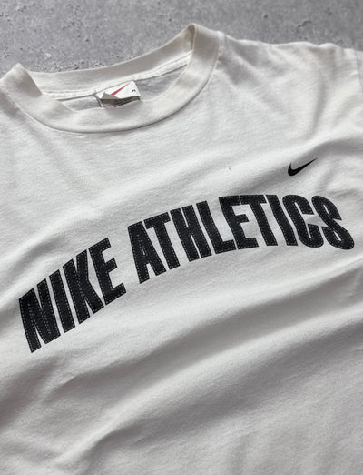 Vintage 90s Nike Athletics Spellout Tee (M)