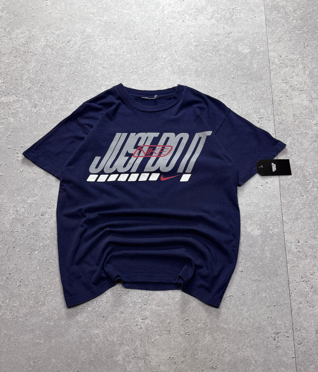 Vintage 90s Nike Just Do It Spellout Tee (M)