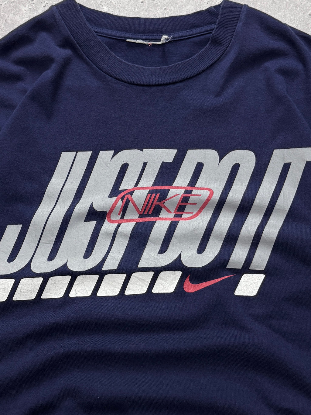 Vintage 90s Nike Just Do It Spellout Tee (M)
