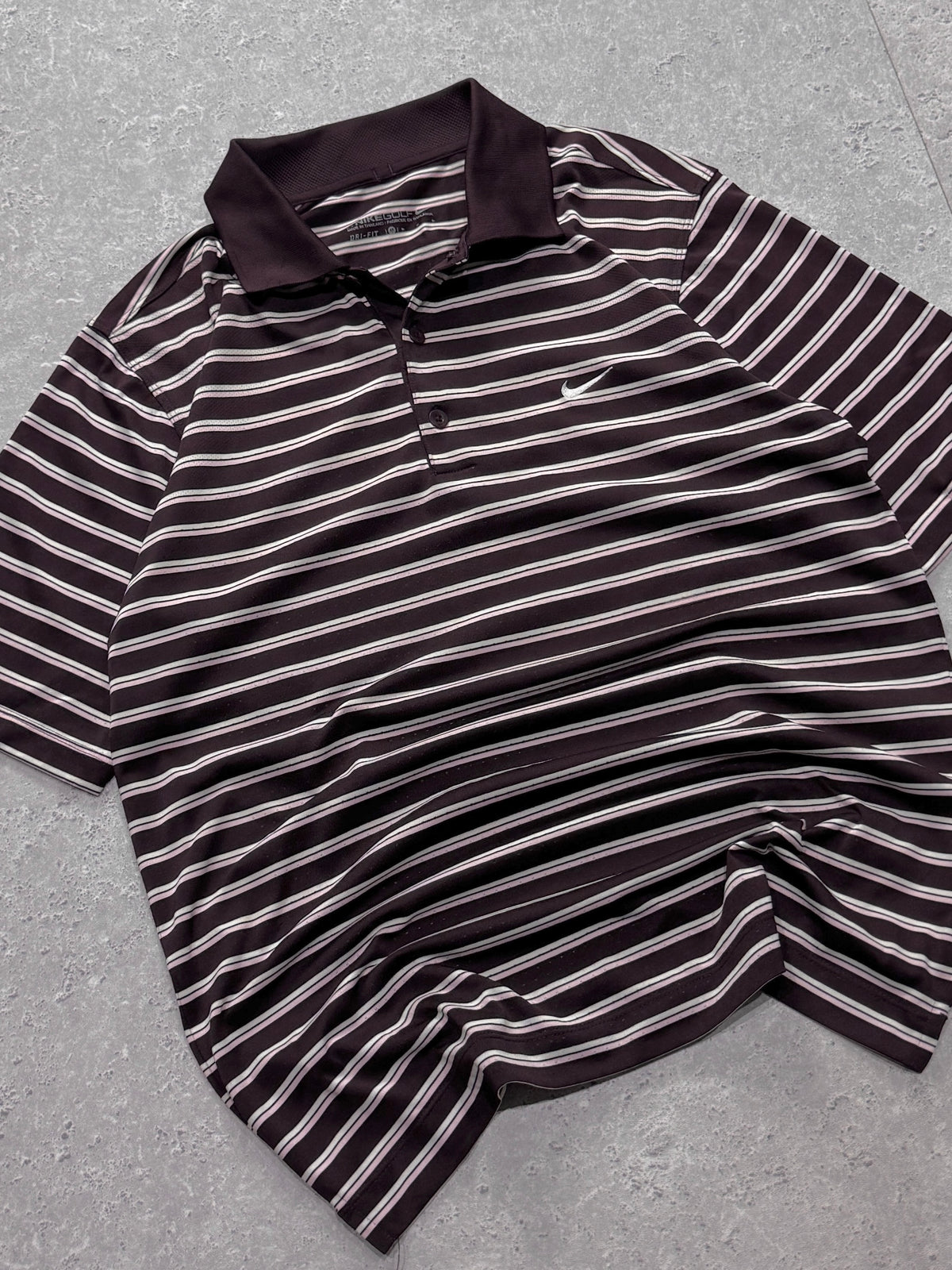 Vintage 2000s Nike Golf Dri Fit Polo Shirt (M)