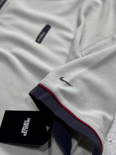 Vintage 2000s Nike Zip Up Polo Shirt (M)