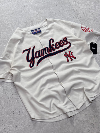 Vintage 2000s New York Yankees MLB Baseball Jersey (L)