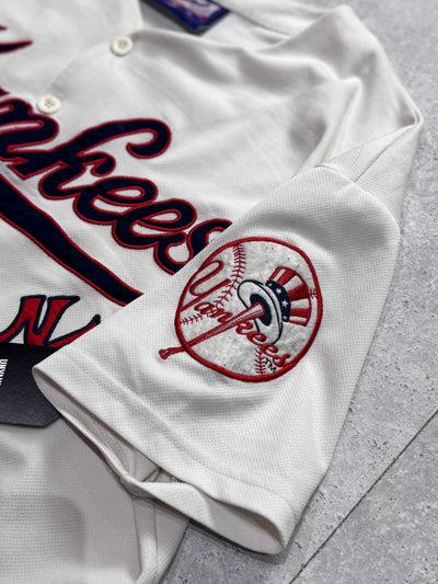 Vintage 2000s New York Yankees MLB Baseball Jersey (L)