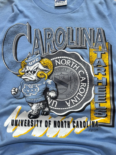 Vintage 90s North Carolina University Mascot Tee (L)