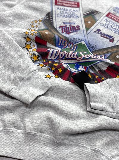Vintage 1991 Salem X World Series MLB Sweater (M)