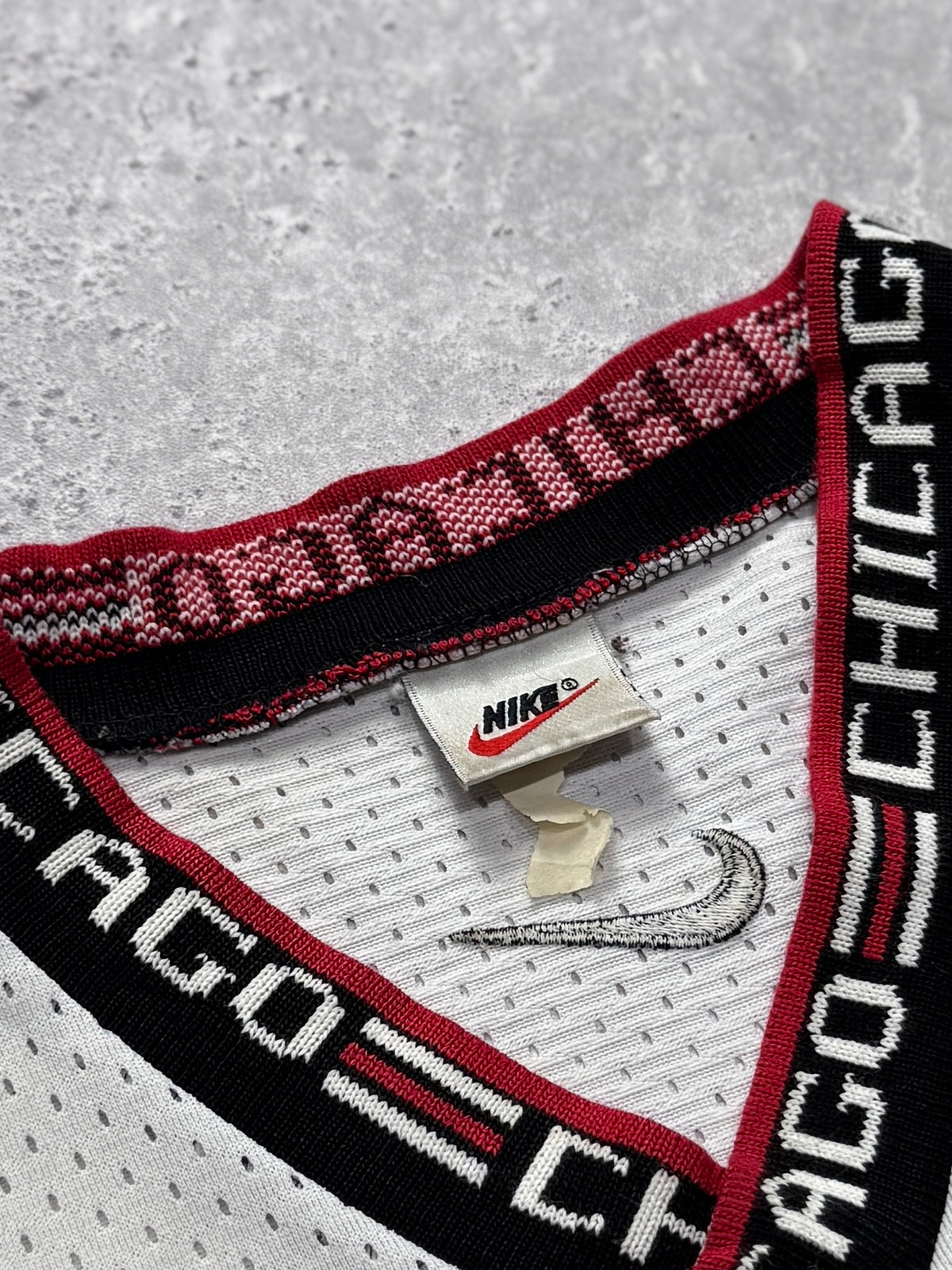 Vintage 90s Nike Team X Chicago Bulls NBA Supporter Jersey (XXL)