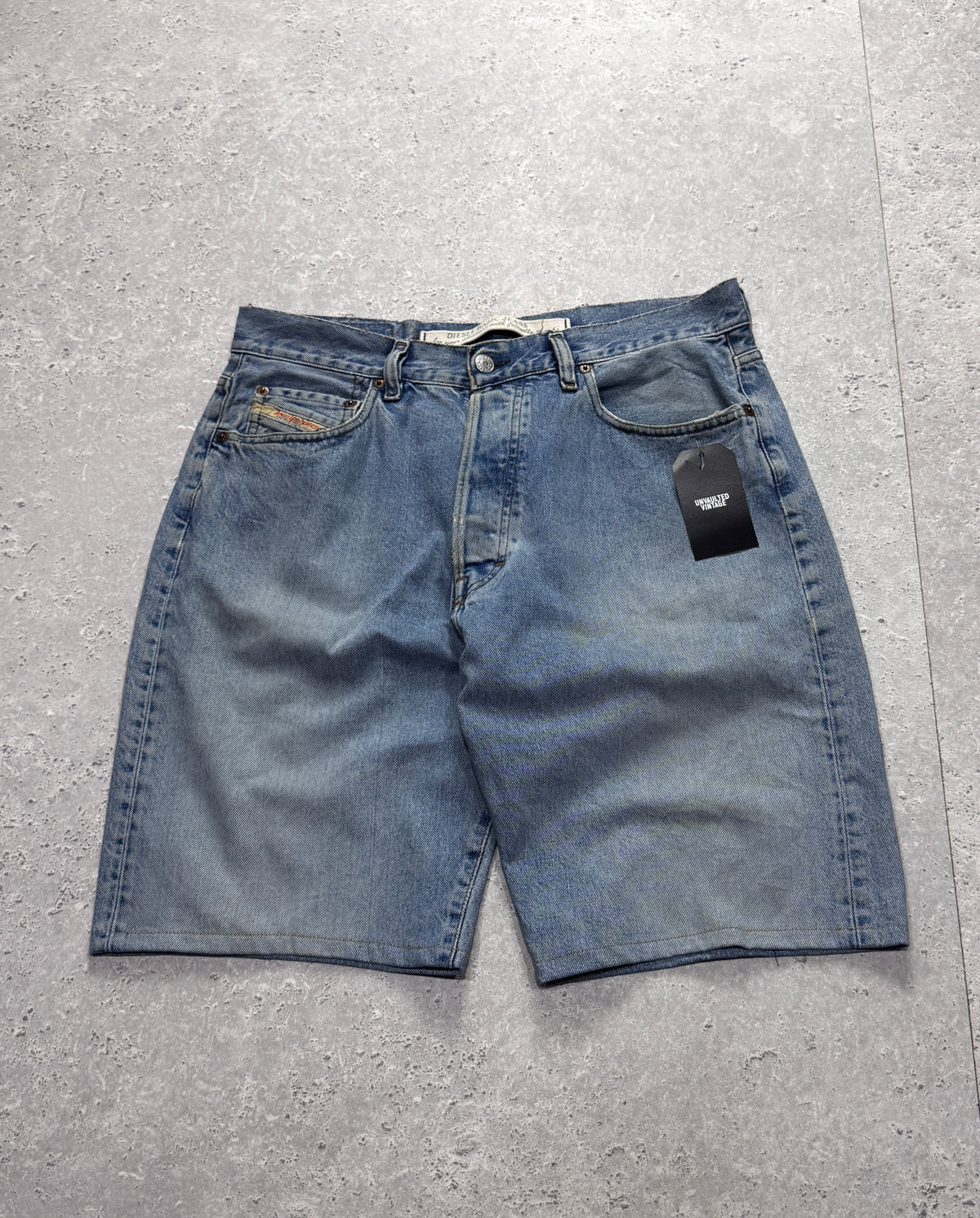 Vintage Y2K Diesel Denim Industry Jorts (32”)