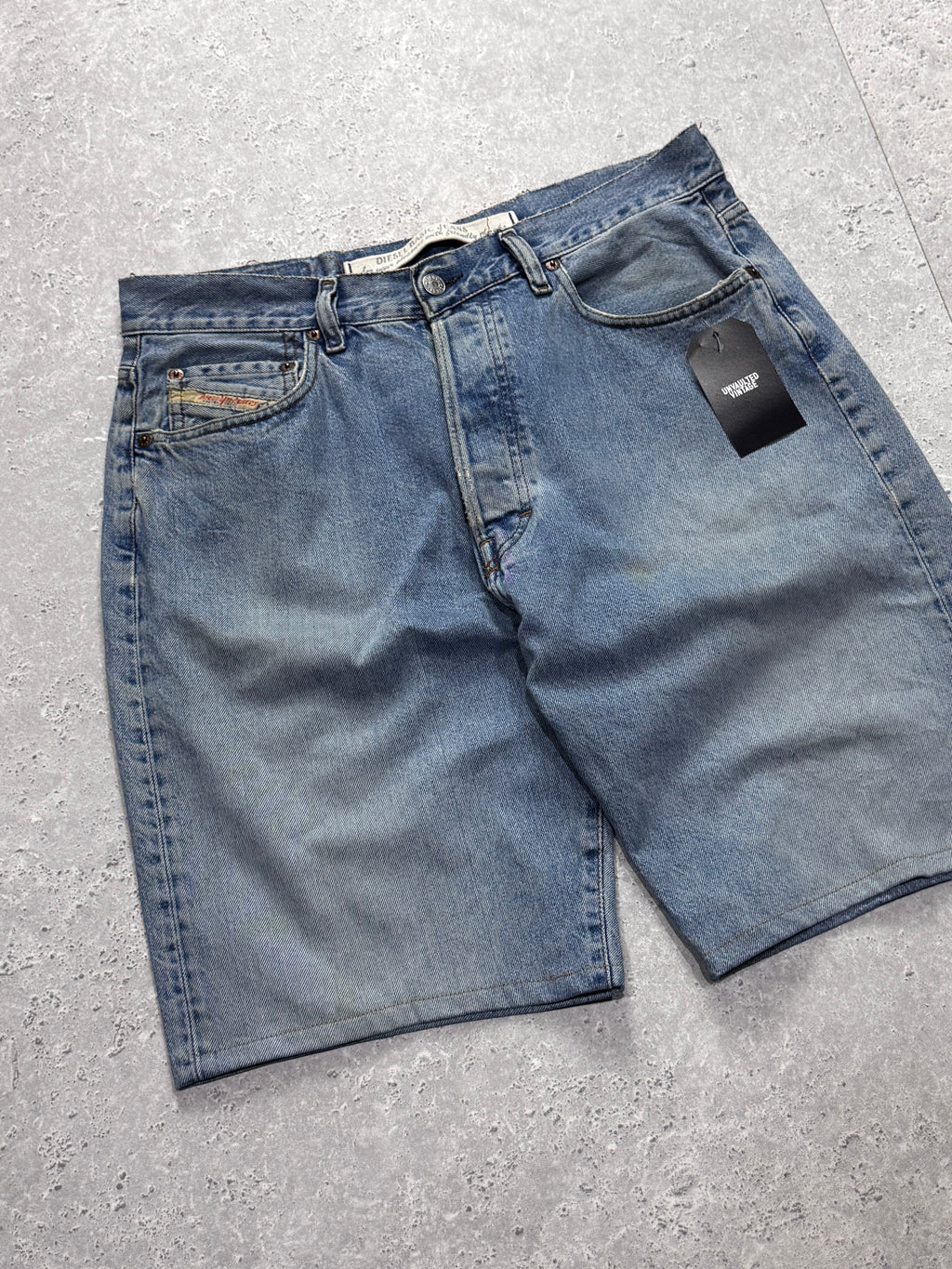 Vintage Y2K Diesel Denim Industry Jorts (32”)