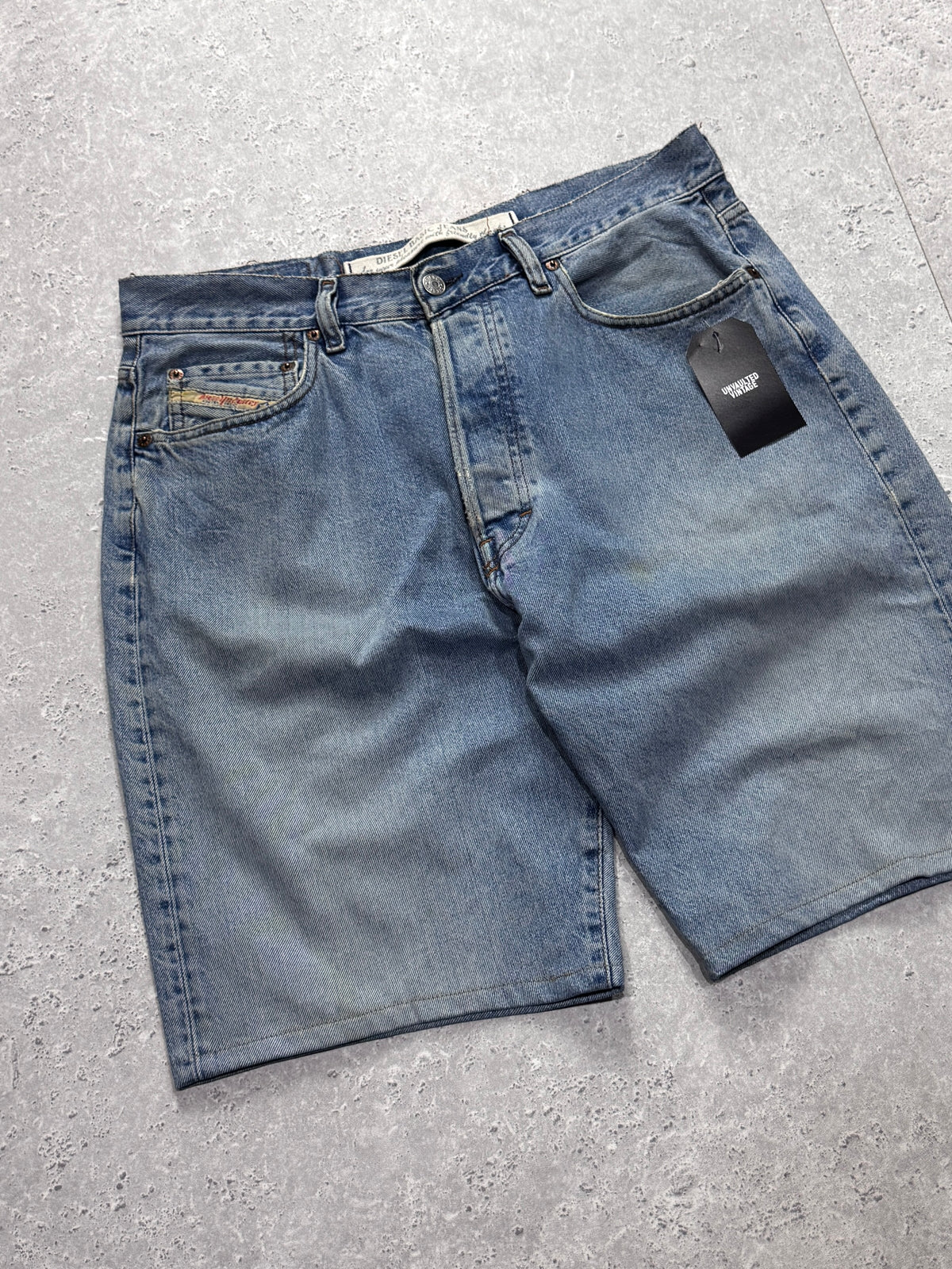 Vintage Y2K Diesel Denim Industry Jorts (32”)