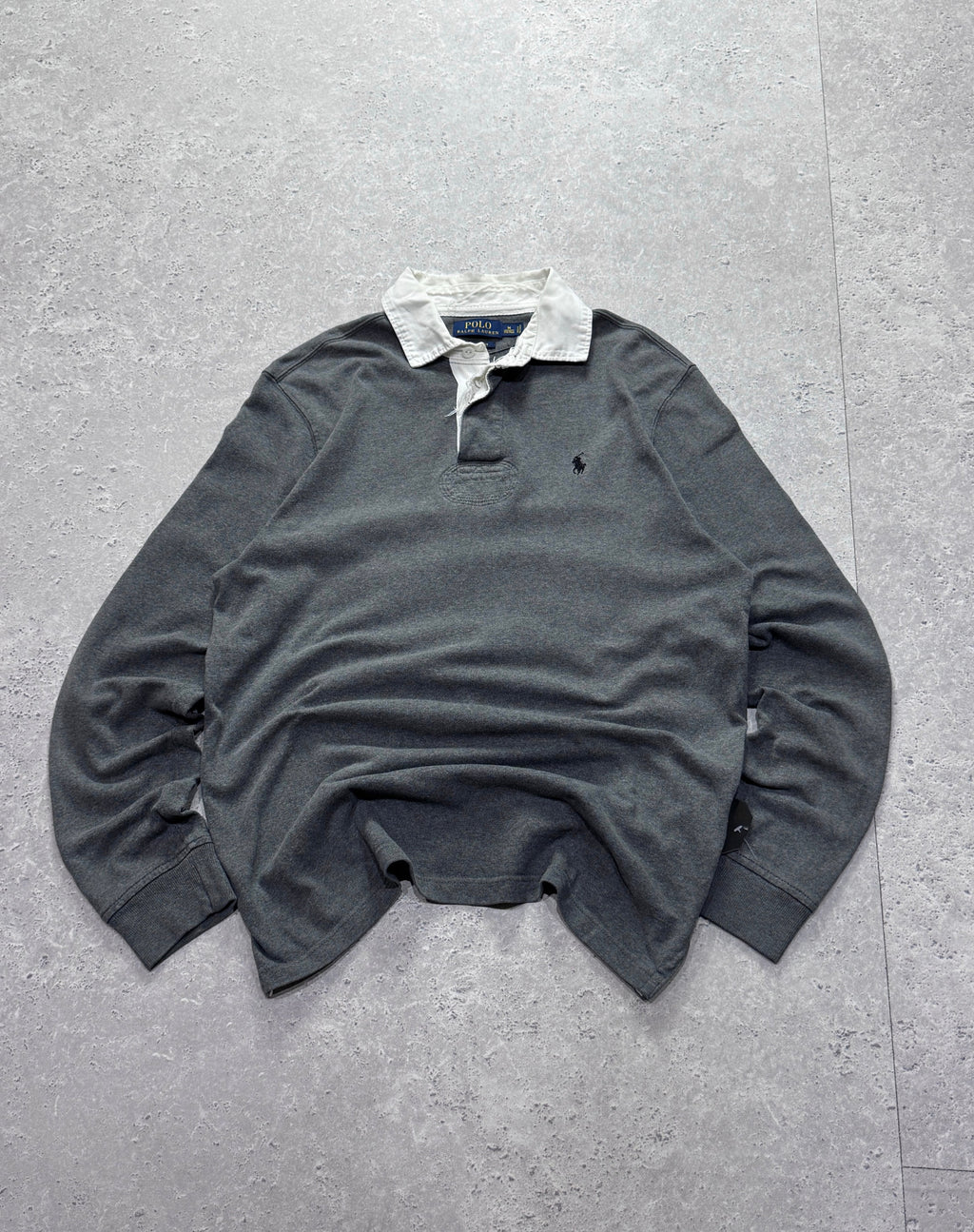 Vintage 2000s Polo Ralph Lauren Rugby Sweater (M)