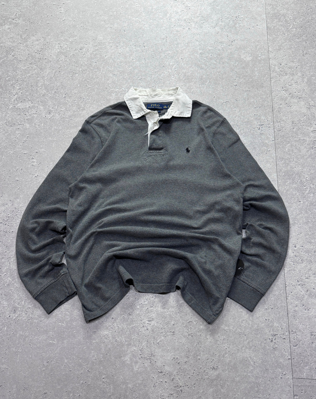 Vintage 2000s Polo Ralph Lauren Rugby Sweater (M)