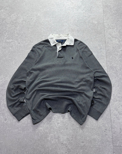 Vintage 2000s Polo Ralph Lauren Rugby Sweater (M)