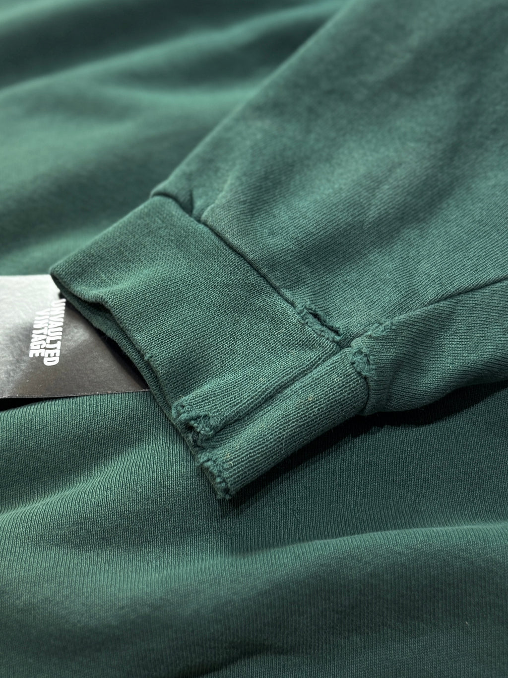 Vintage 90s Nike Embroidered Forest Green Sweater (L)