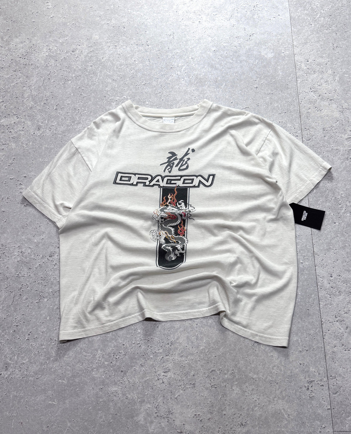 Vintage 2000s Dragon Graphic Tee (M)