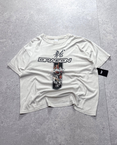 Vintage 2000s Dragon Graphic Tee (M)