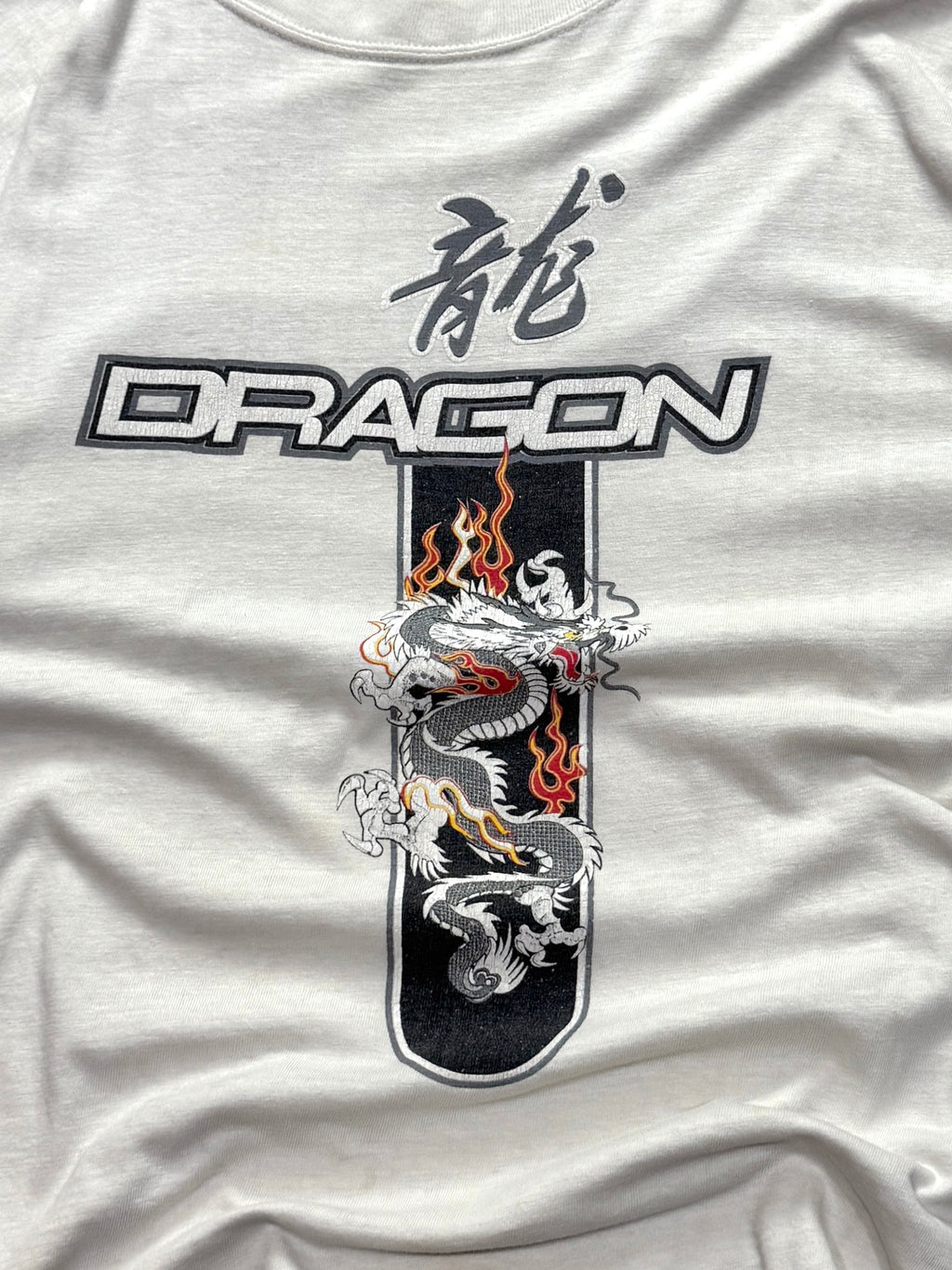 Vintage 2000s Dragon Graphic Tee (M)