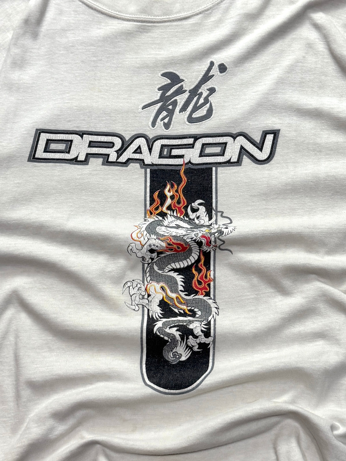 Vintage 2000s Dragon Graphic Tee (M)
