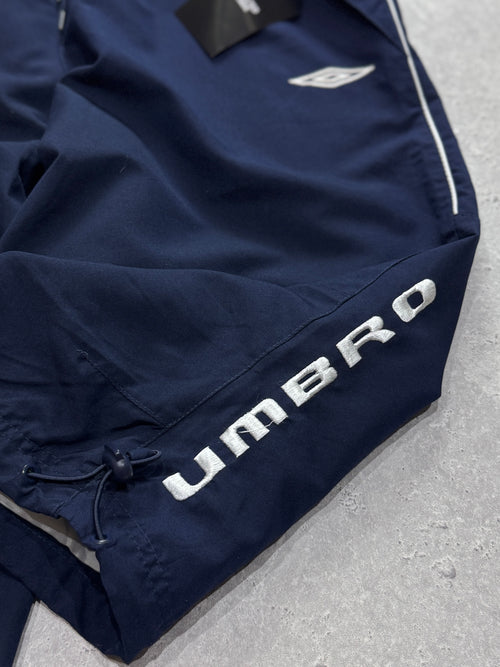 2000s Umbro Spellout 3/4 Track Shorts (S)