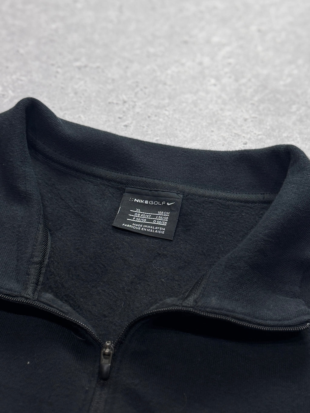 Vintage 2000s Nike Golf Embroidered Quarter Zip Sweater (XL)