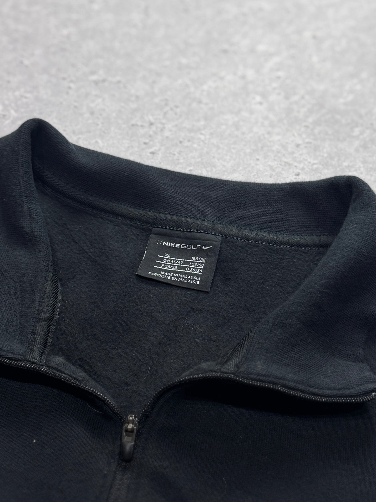Vintage 2000s Nike Golf Embroidered Quarter Zip Sweater (XL)