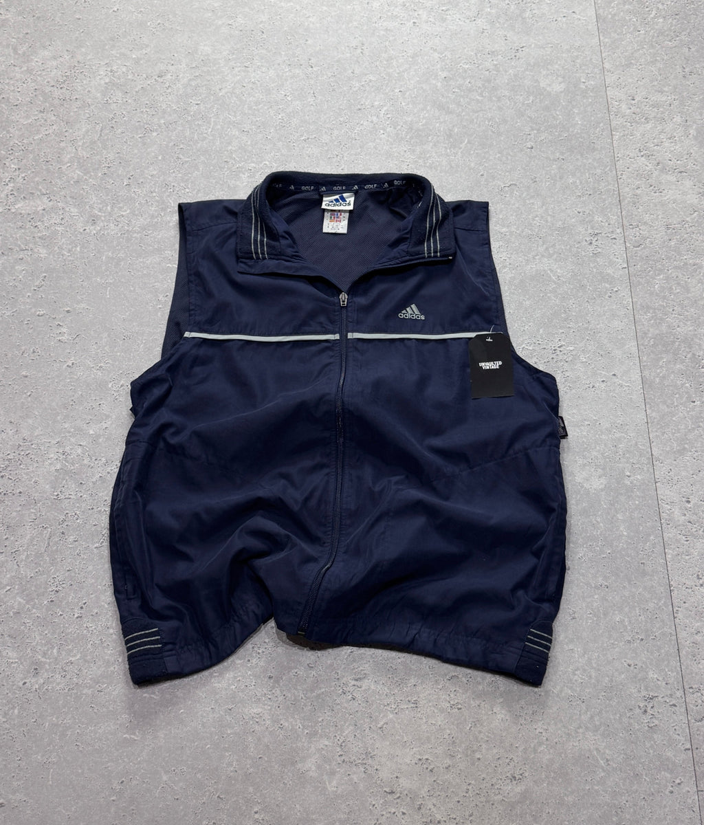 Vintage 2000s Adidas Golf Windbreaker Vest (L)