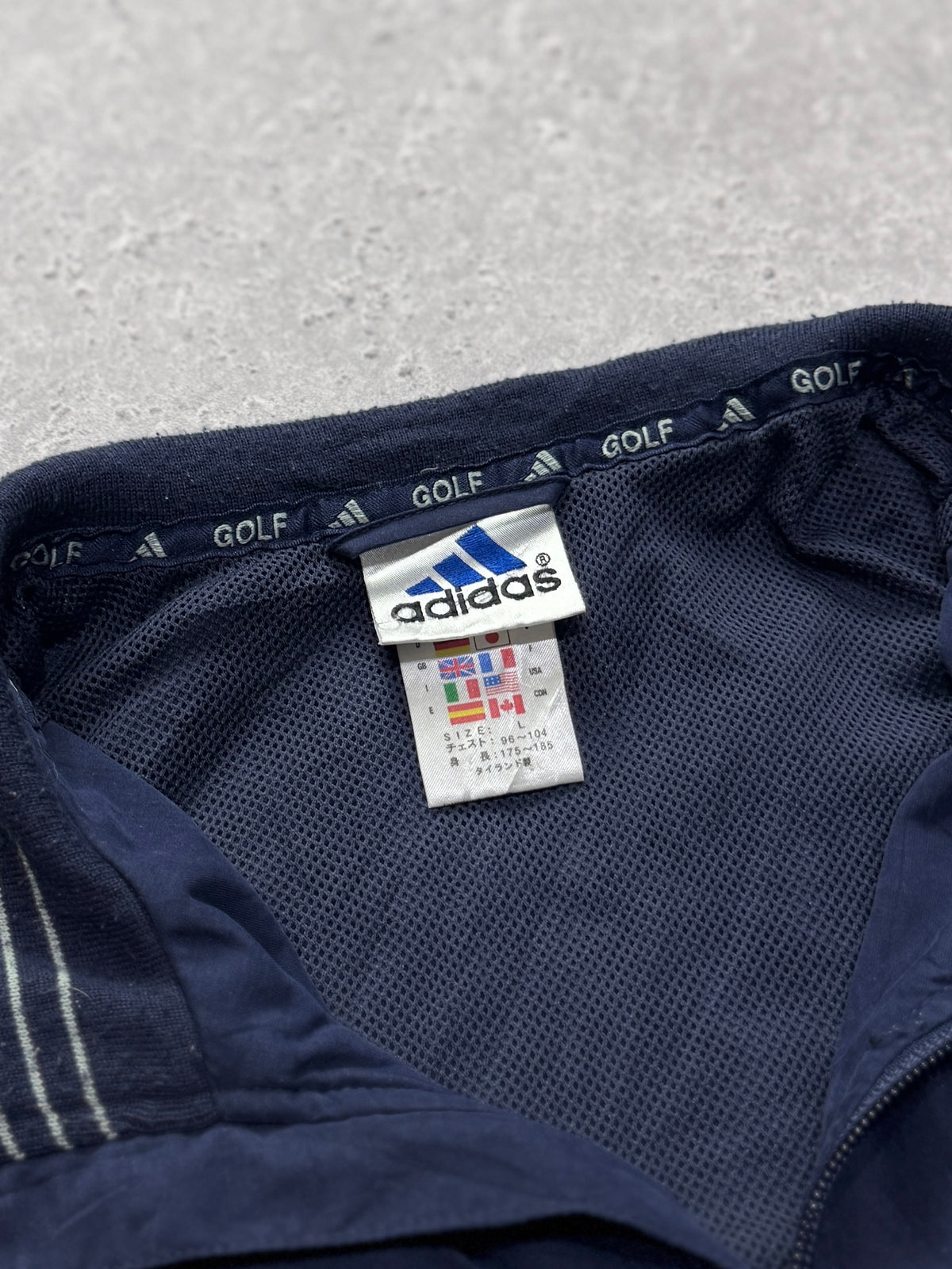 Vintage 2000s Adidas Golf Windbreaker Vest (L)