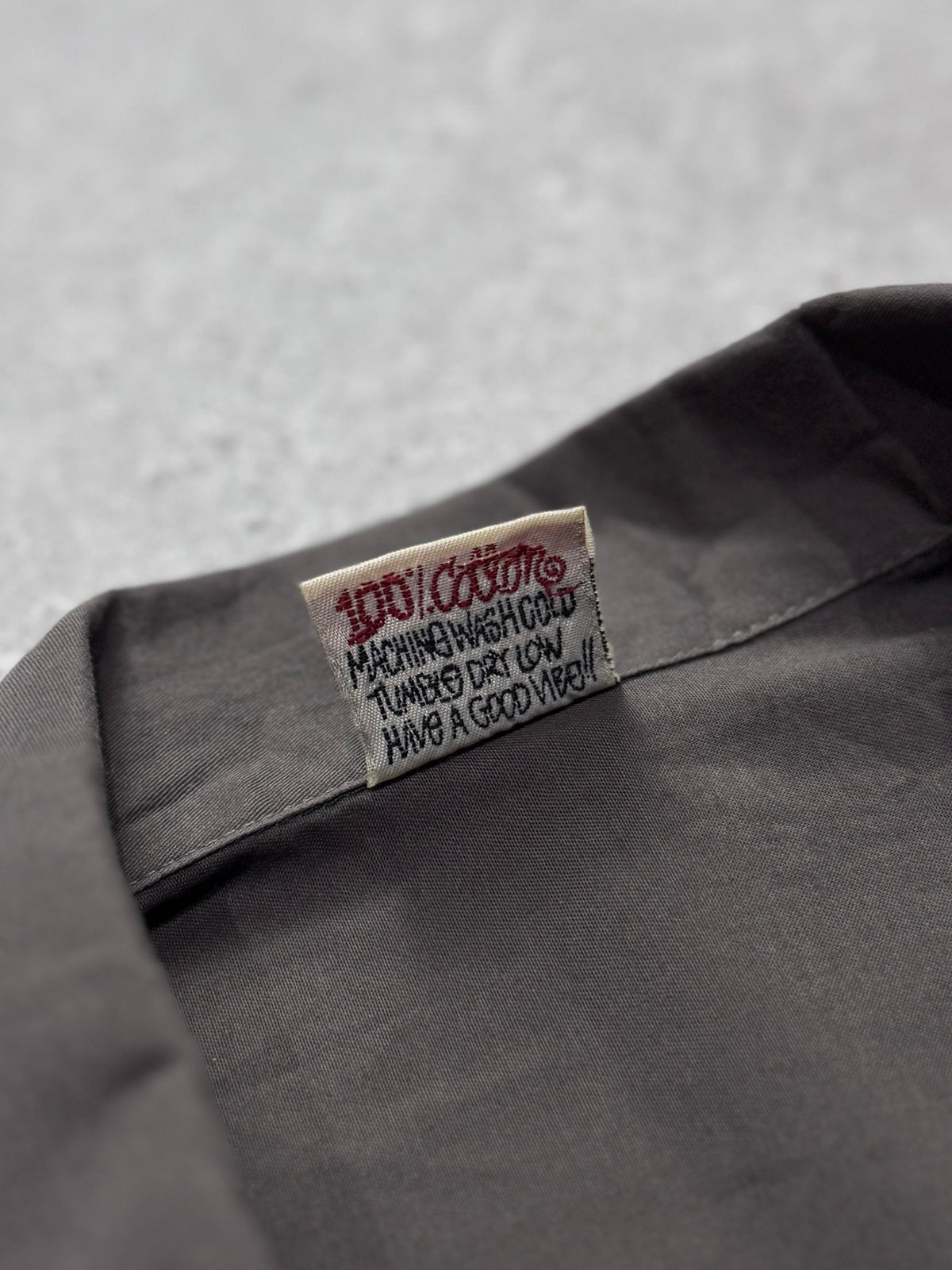 Vintage 90s Stussy Skatewear Bowling Button Up Shirt (M)