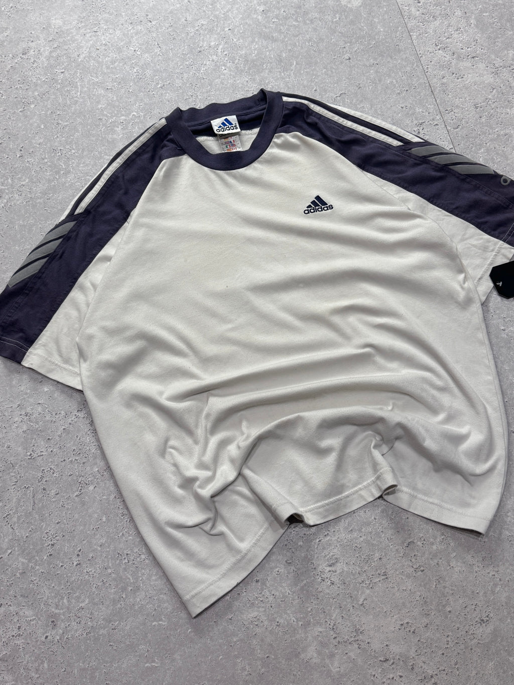 Vintage 2000s Adidas Branded Tee (XL)