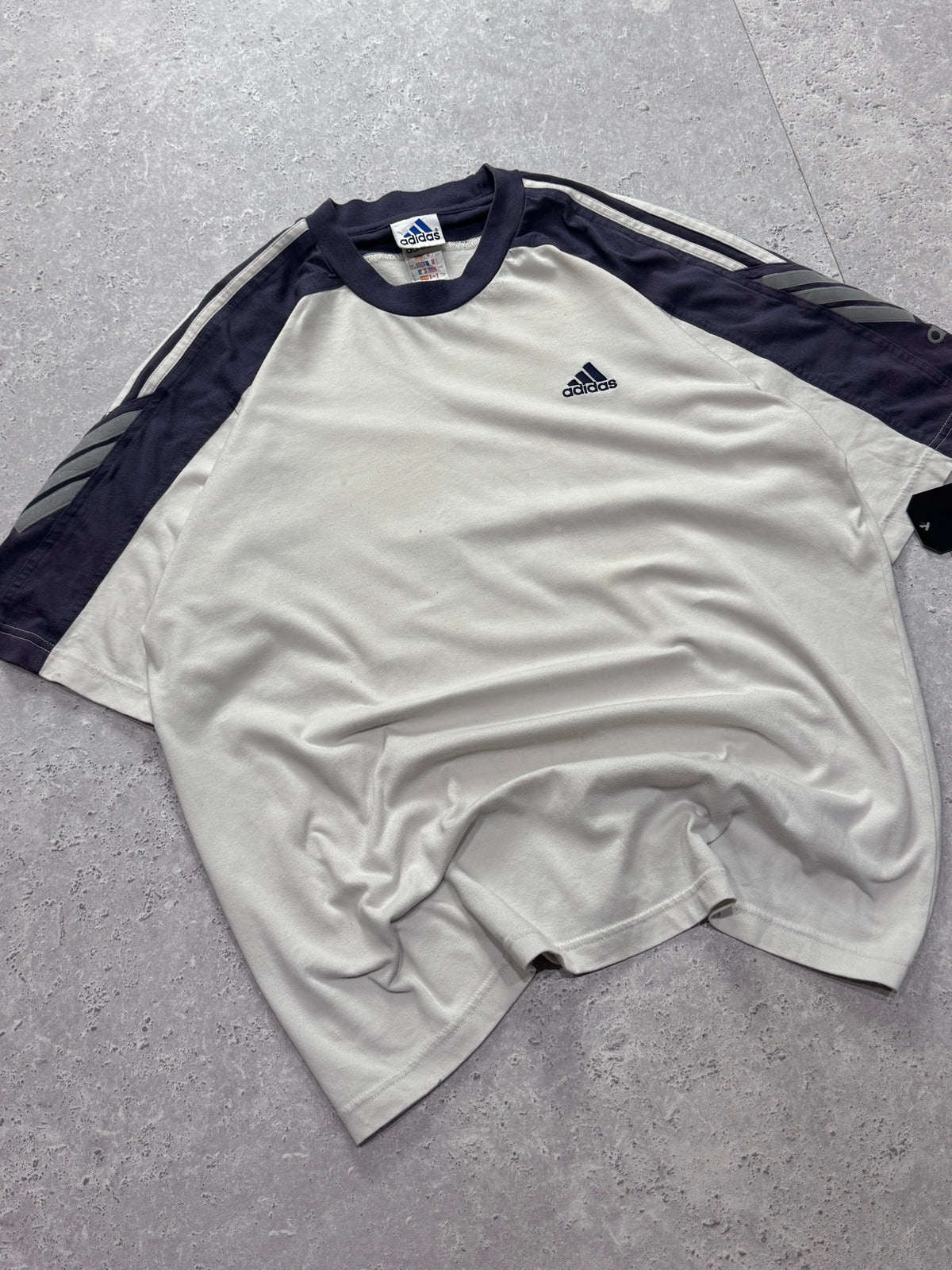Vintage 2000s Adidas Branded Tee (XL)