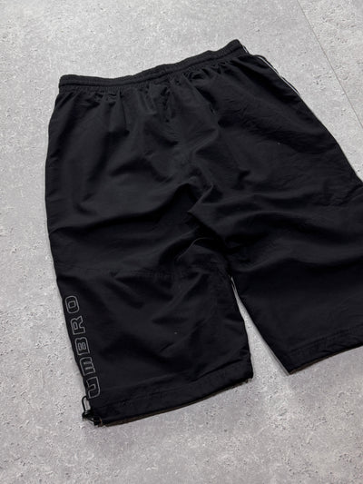 Vintage 2000s Umbro 3/4 Adjustable Track Shorts (M)