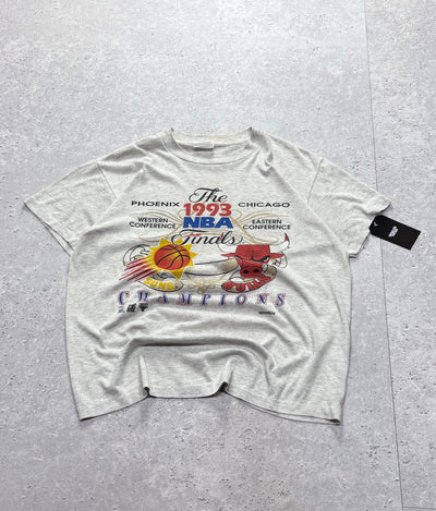 Vintage 1993 NBA Finals Chicago Bulls Vs Phoenix Suns Tee (M)