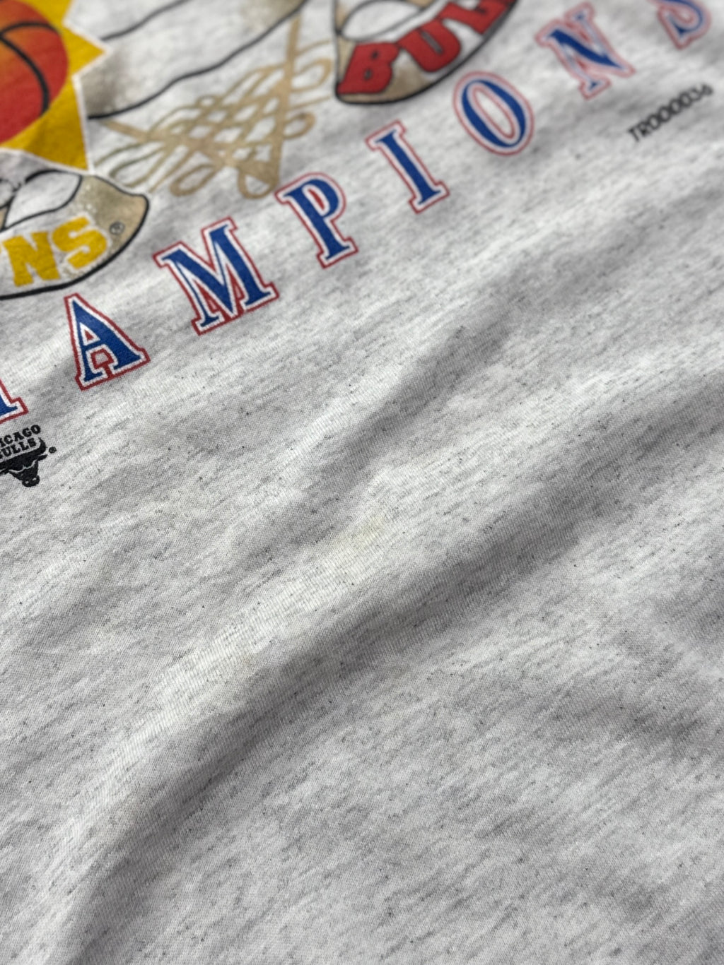Vintage 1993 NBA Finals Chicago Bulls Vs Phoenix Suns Tee (M)