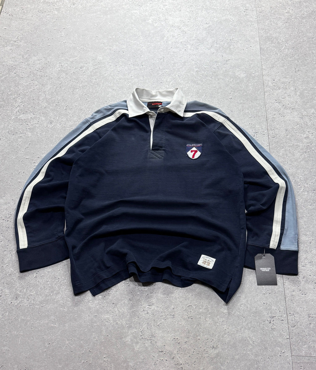 Vintage 2000s Athletic Dept Rugby Sweater (L)