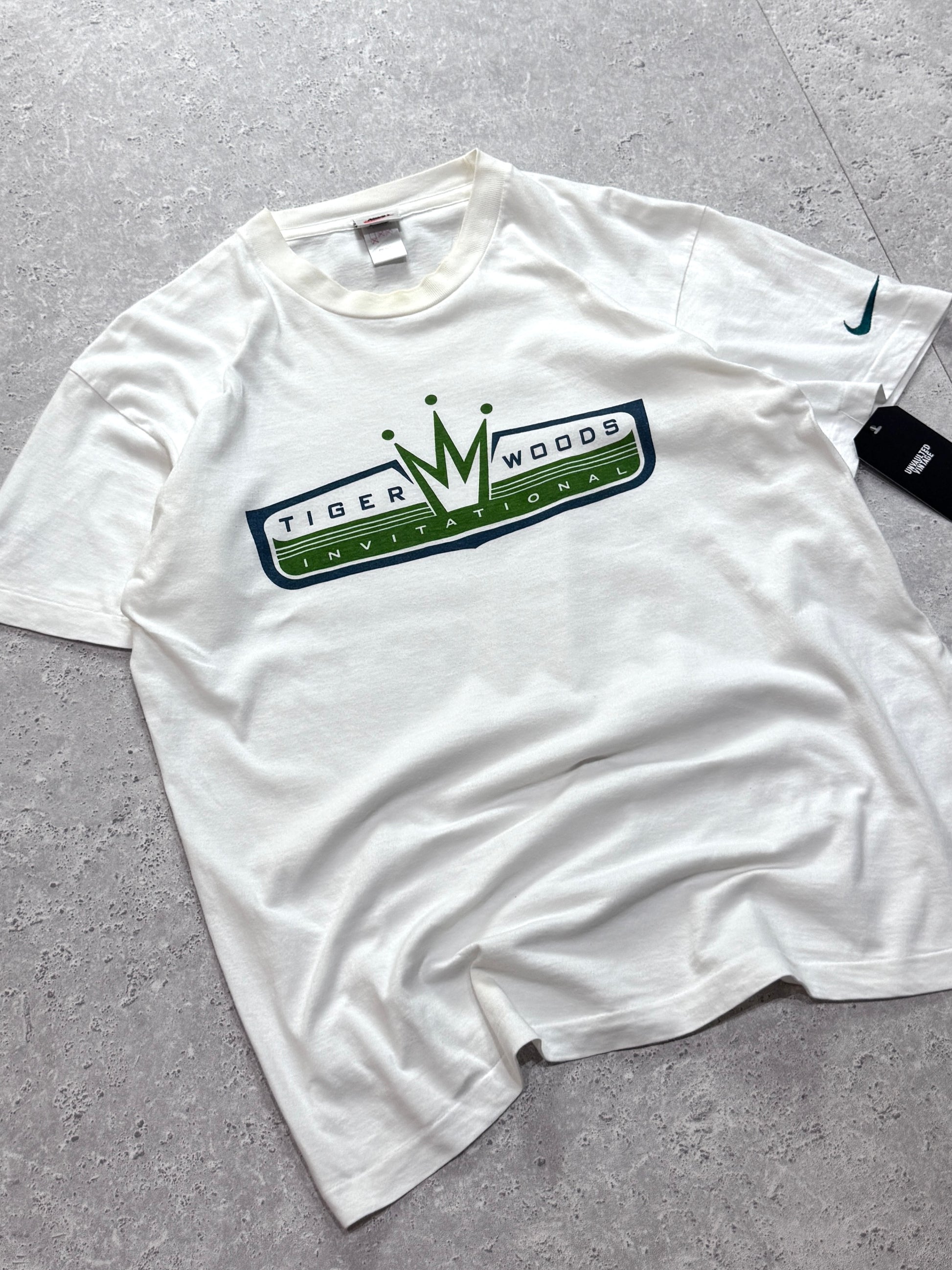 Vintage 90s Nike X Tiger Woods International Golf Tee (M)
