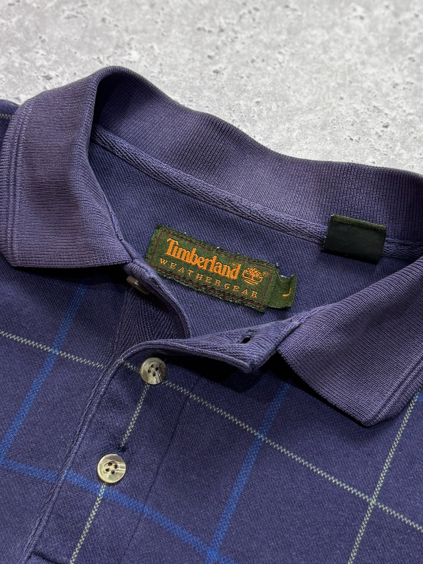 Vintage 90s Timberland Weathergear Polo Shirt (L)