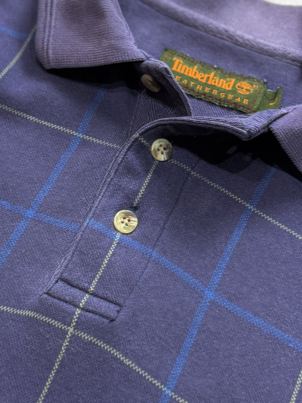 Vintage 90s Timberland Weathergear Polo Shirt (L)