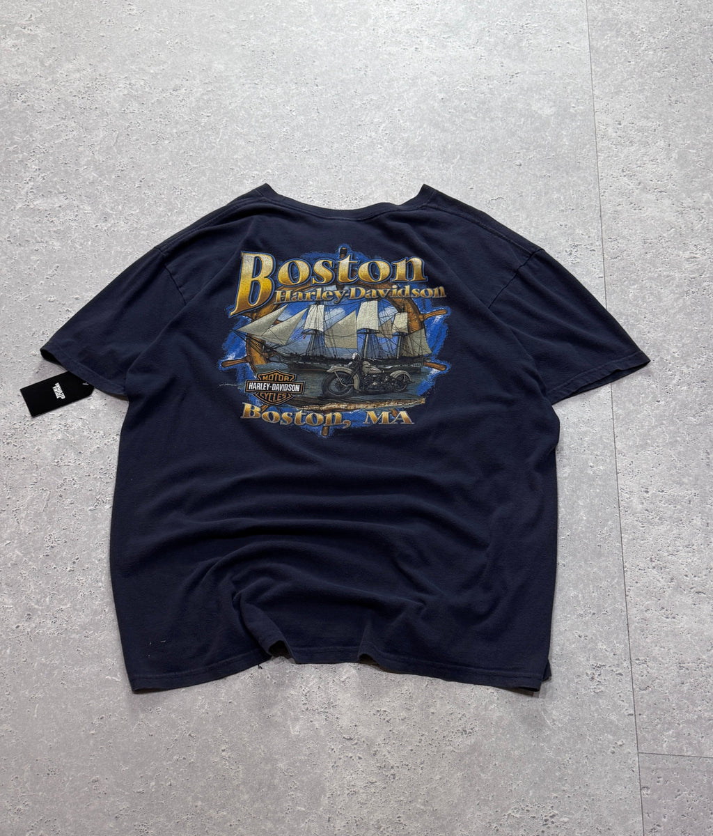 Vintage 2000s Harley Davidson Pocket Tee (L)
