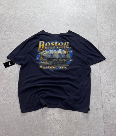 Vintage 2000s Harley Davidson Pocket Tee (L)