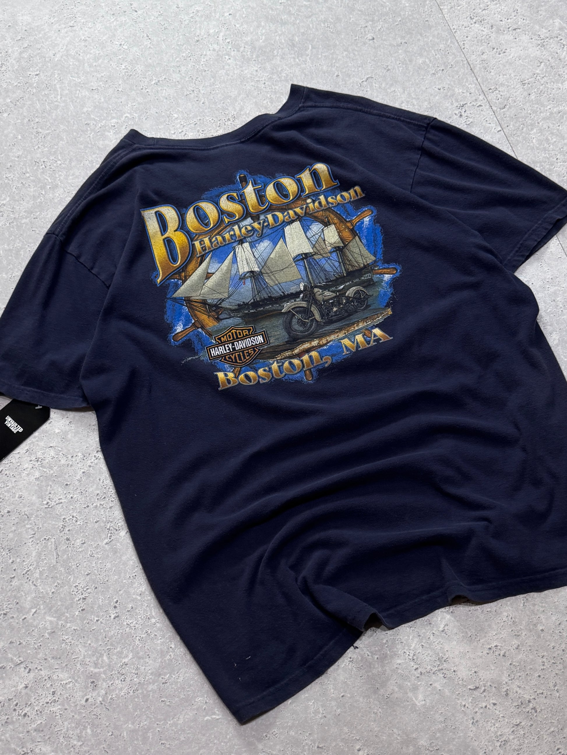 Vintage 2000s Harley Davidson Pocket Tee (L)