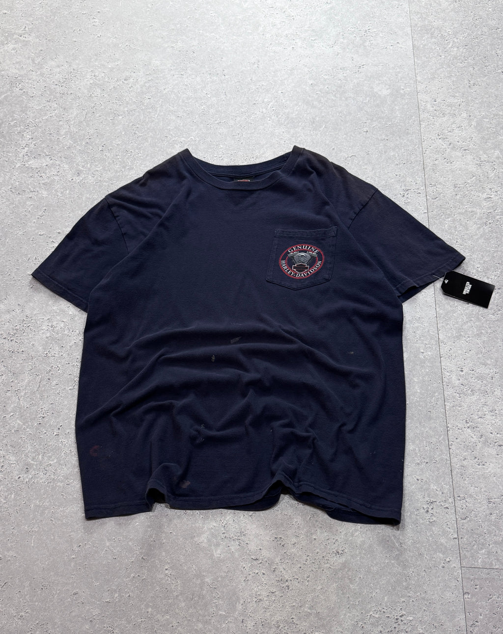 Vintage 2000s Harley Davidson Pocket Tee (L)